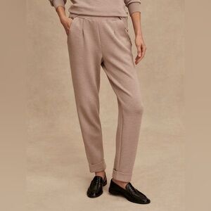NWT Varley Rolled Cuff Pant 25 size Small S Taupe